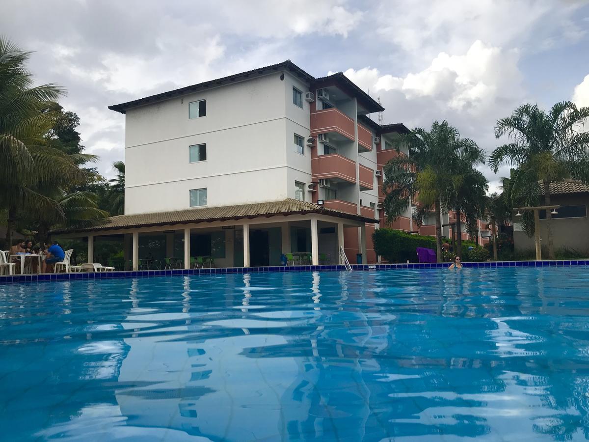 Pontal Do Lago Flat Apartment กัลดัสโนวัส ภายนอก รูปภาพ