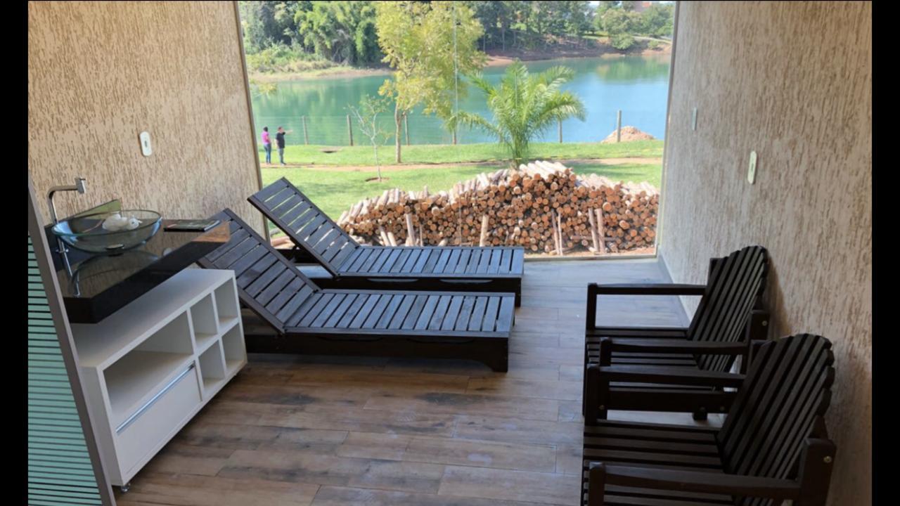 Pontal Do Lago Flat กัลดัสโนวัส ภายนอก รูปภาพ